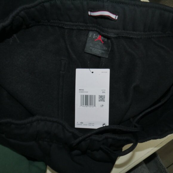 Air Jordan Embroidered Logo Mens Size XXL Streetwear Tracksuit Set Green/Black - Picture 10 of 14